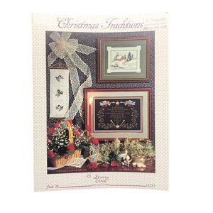 Vintage Cross Stitch Patterns, Christmas Traditions, 1986 Stoney Creek Collectio